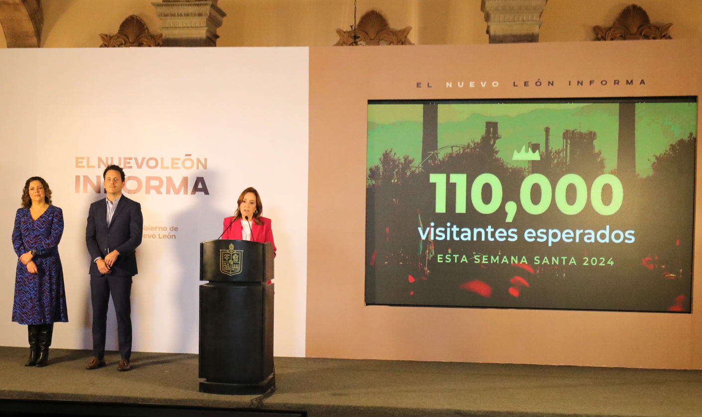 Arranca Gobierno del Estado Temporada Semana Santa en Nuevo León 2024