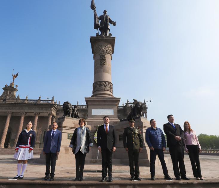 Conmemora Gobierno del Estado 218 Aniversario del Natalicio de Benito Juárez