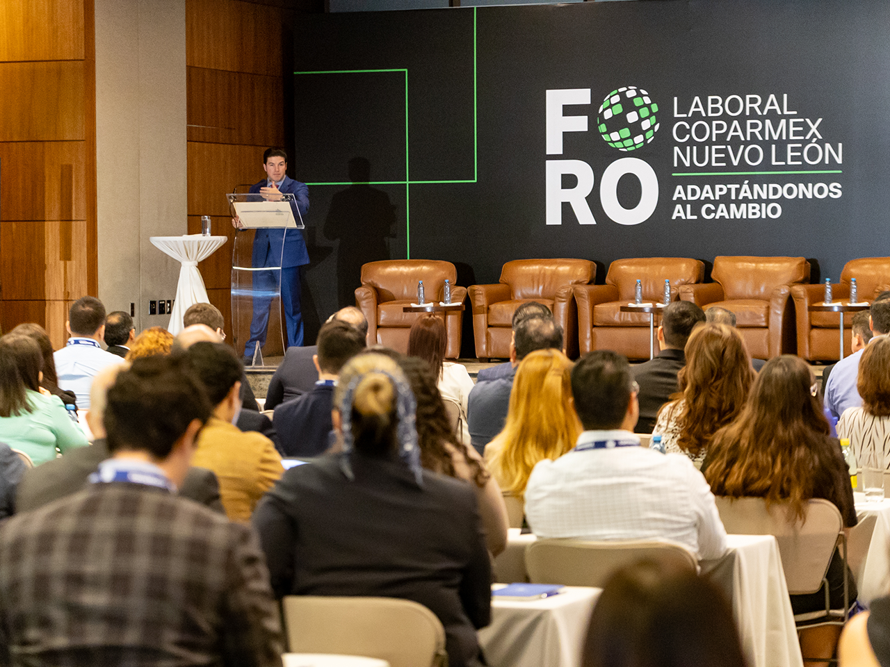 Inaugura Gobernador Foro Laboral “Adaptándonos al cambio” de la Coparmex