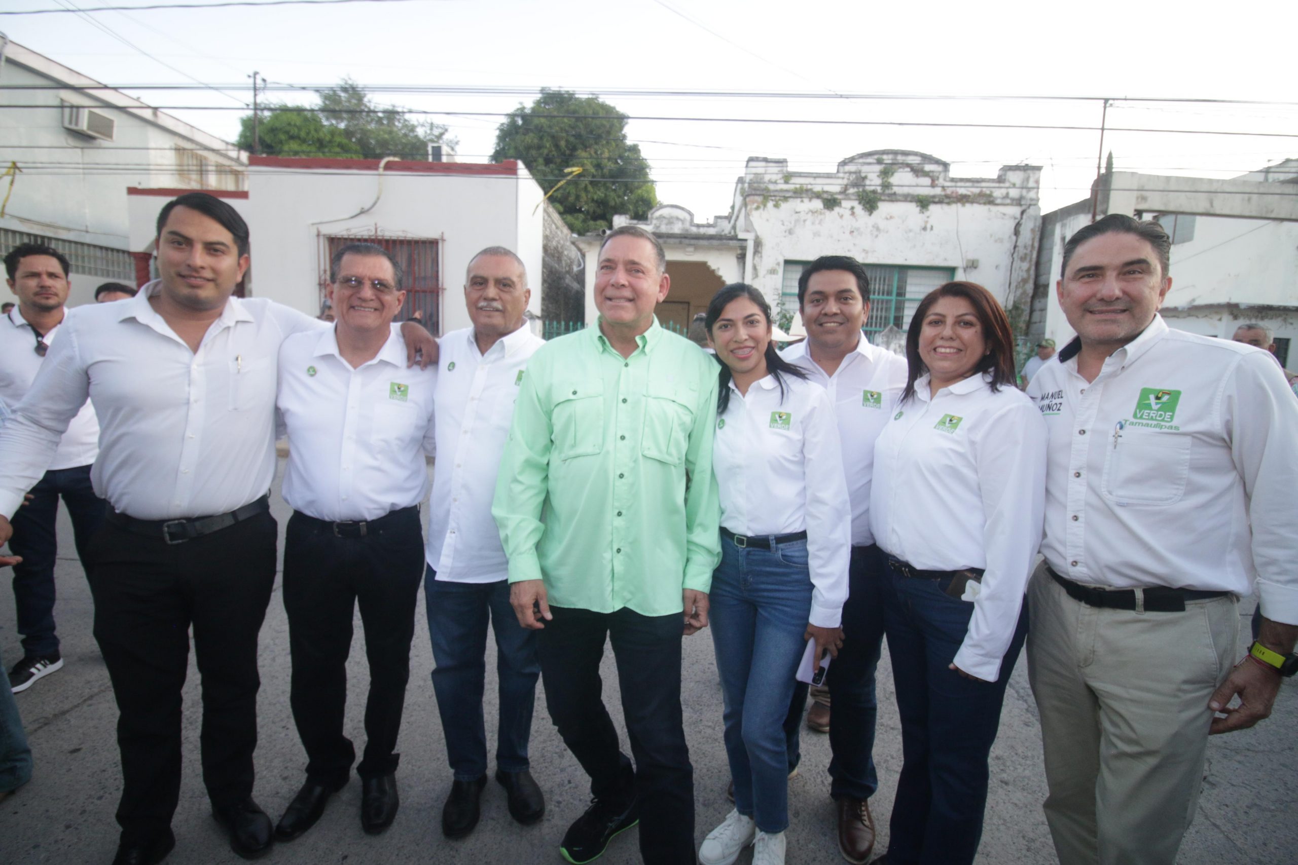 Preside Eugenio Hernández toma de protesta del Partido Verde en Victoria