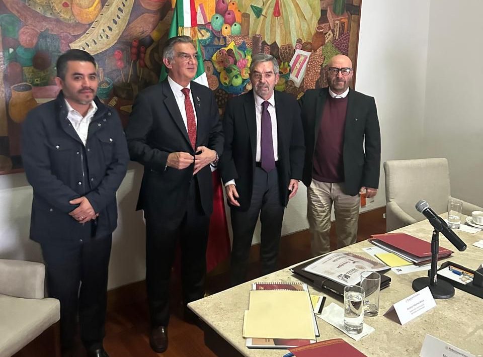 Sostiene gobernador acuerdos con CILA, Conagua y SRE para resolver asuntos del agua del río Bravo