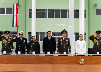 Entregan Claudia Sheinbaum y Samuel García Regimiento Militar en Cerralvo