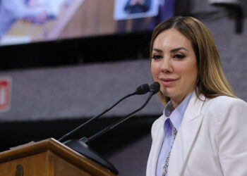 Aprueban iluminar el Congreso de color morado por el día internacional de la mujer
