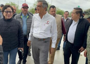 Arriba gobernador Américo Villarreal a Reynosa