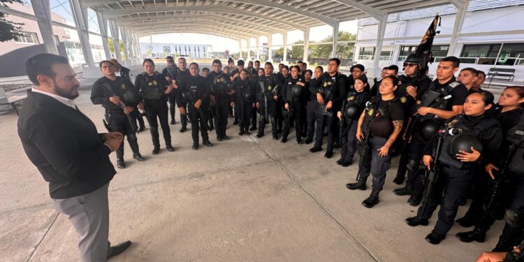 Capacita USJT a 5 mil 319 elementos en la presente administración estatal