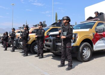 Con equipamiento de parque vehicular a la Guardia Estatal, Tamaulipas se fortalece en materia de seguridad