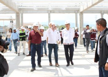 Constata gobernador avance en la construcción de la Ciudad Judicial en Victoria