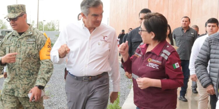 Coordinan Gobierno de Tamaulipas y Federación atención a familias afectadas por lluvias en Reynosa y zona fronteriza