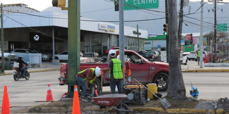 En marcha, modernización en sistema de semaforización de la capital tamaulipeca