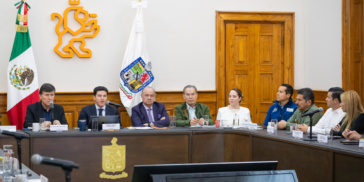 Encabeza Gobernador del Estado la sesión de la Comisión Intersecretarial de Cambio Climático