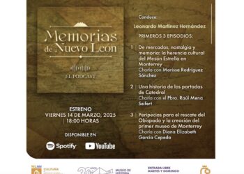 Estrena MHM podcast de Memorias de Nuevo León