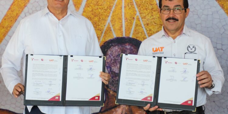 Firman convenio Salud y UAT para donación altruista de sangre
