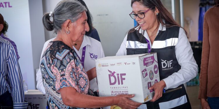 Inicia DIF Tamaulipas la distribución de más de 66 mil 500 dotaciones alimentarias