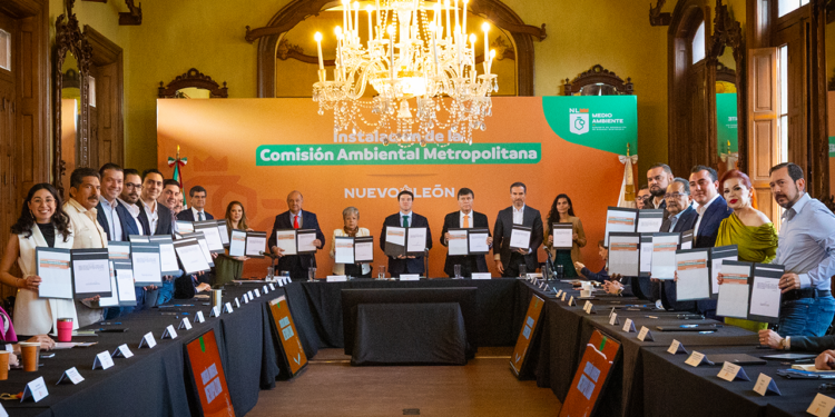 Instala Gobierno del Estado de NL Comisión Ambiental Metropolitana