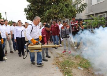 Intensifica Salud estrategia de eliminación de criaderos y plan de contención contra el dengue