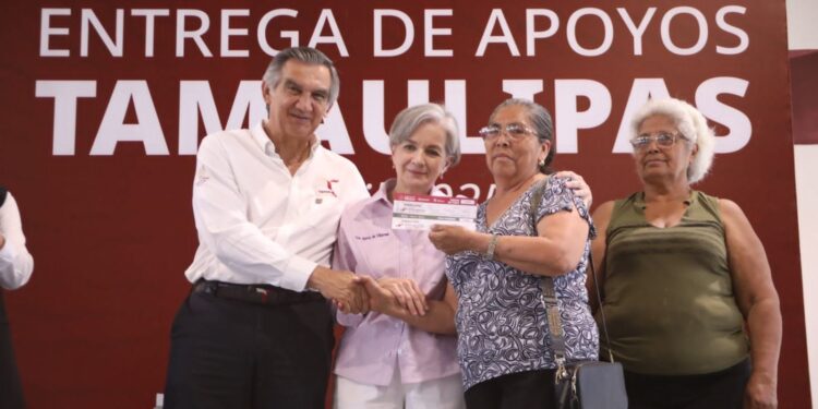 Apoyos a familias afectadas por lluvias en Tamaulipas, refleja gobierno humanista de Claudia Sheinbaum: Américo