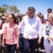 La presidenta Claudia y el gobernador Américo visitan a damnificados de Reynosa