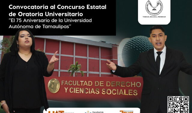 Organiza la UAT concurso estatal de oratoria universitario