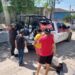 Preserva Guardia Estatal seguridad y entrega donativos en sectores afectados por inundación