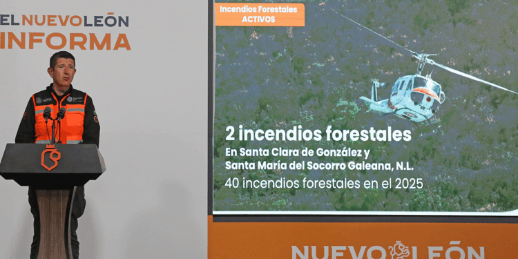 Realiza Protección Civil acciones conjuntas para sofocar incendios en Galeana