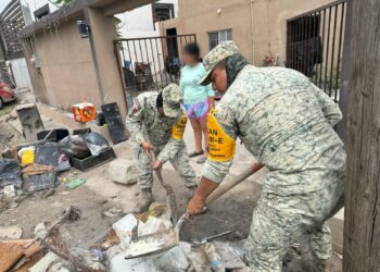 Resultado de la coordinación de los tres niveles de gobierno se rescató a cerca de 2 mil personas afectadas por las intensas lluvias en Tamaulipas