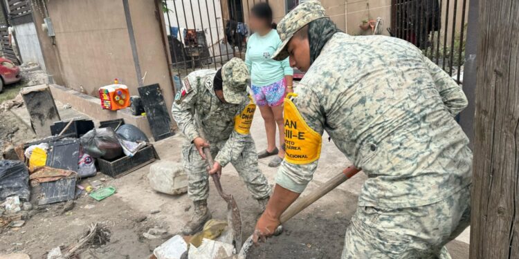 Resultado de la coordinación de los tres niveles de gobierno se rescató a cerca de 2 mil personas afectadas por las intensas lluvias en Tamaulipas