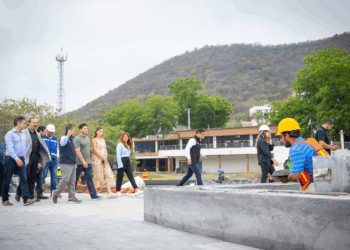 Supervisa Gobernador trabajos en nuevo Malecón de Presa La Boca