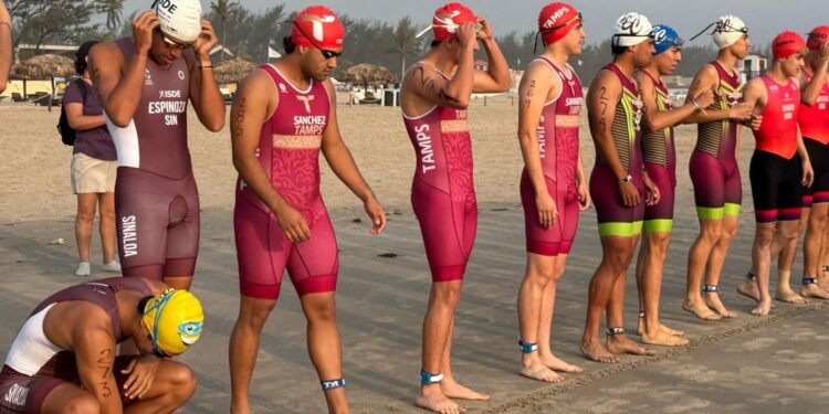 Tamaulipas alberga el Macro Regional CONADE de Triatlón 2025