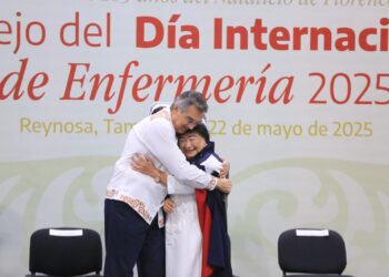 Celebra Américo Villarreal a cerca de 3 mil profesionales de la enfermería en Tamaulipas