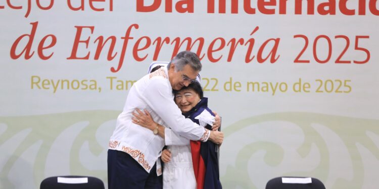 Celebra Américo Villarreal a cerca de 3 mil profesionales de la enfermería en Tamaulipas