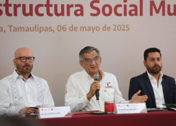 Impulsa Américo Villarreal proyectos municipales de infraestructura hídrica