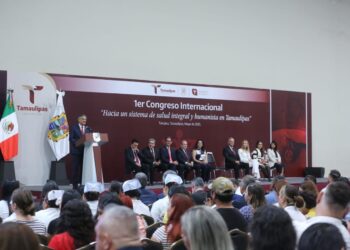 Inaugura Américo Congreso Internacional «Hacia un Sistema de Salud Integral y Humanista en Tamaulipas»