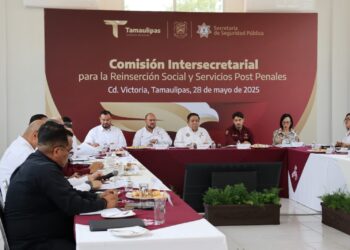 Instala SSPT Comisión Intersecretarial para la Reinserción Social y Servicios Post Penales del Estado de Tamaulipas