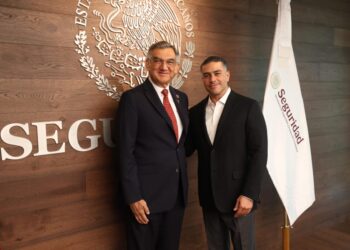 Presenta gobernador avances de seguridad en Tamaulipas a García Harfuch