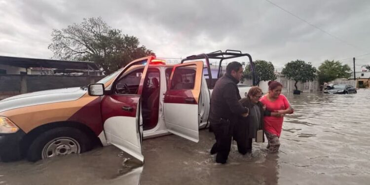 Activa SSPT Plan Tamaulipas para atender a población afectada por tormenta tropical “Barry”