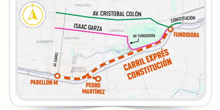 Cierres en el Carril Exprés por construcción de estaciones, montaje de intercambiadores y cruces especiales