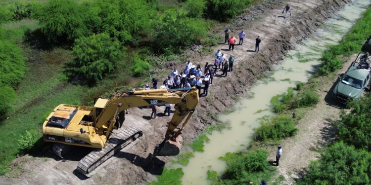 Comienzan obras de modernización en el sistema hídrico de los distritos de riego 025 y 026 de Tamaulipas