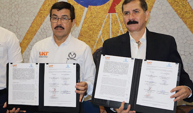 Fortalece la UAT alianzas con Ayuntamiento de Río Bravo