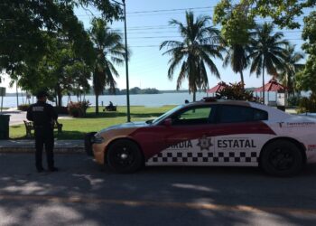 Guardia Estatal con vigilancia permanente en lugares turísticos durante periodo vacacional