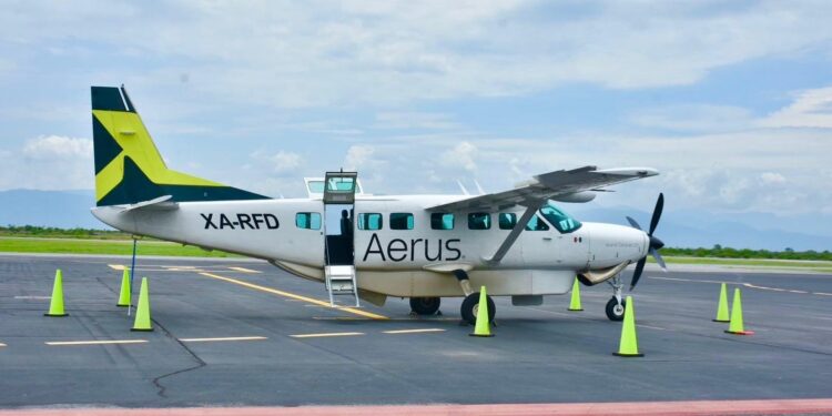 Incrementa Aerus vuelos de Ciudad Victoria al AIFA