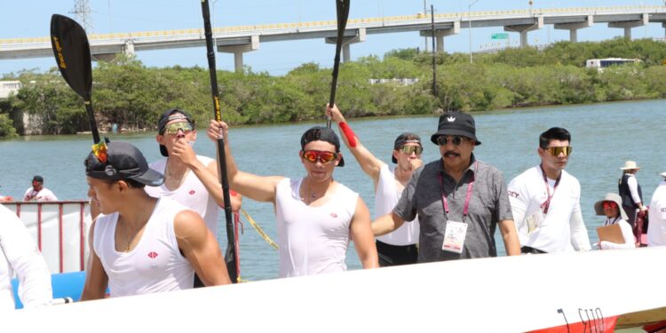 Oro y plata para Tamaulipas en canotaje de Olimpiada Nacional