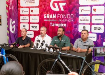 Presentan El Gran Fondo Tampico; el reto ciclista de 40, 60 y 120 km