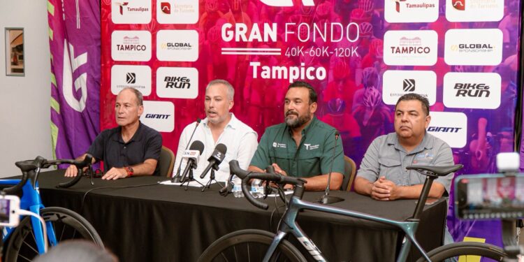 Presentan El Gran Fondo Tampico; el reto ciclista de 40, 60 y 120 km