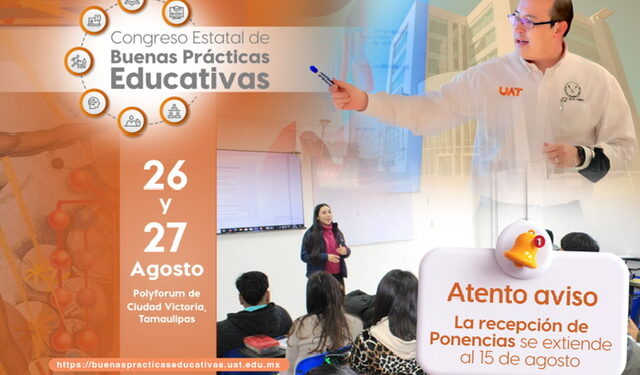 Reunirá la UAT a más de mil docentes en congreso de prácticas educativas