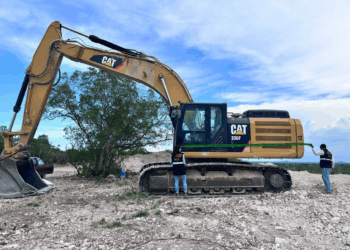 Secretaría de Medio Ambiente reimpone suspensión y asegura maquinaria por quebrantamiento de sellos en Pesquería
