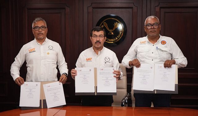 Acuerdan la UAT y el SUTUAT contrato colectivo de trabajo 2025