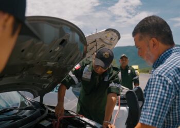 Brindan Ángeles Verdes 2 mil atenciones a paseantes en Tamaulipas