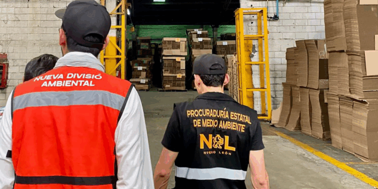 División Ambiental de NL actúa en eje: Agua Limpia; sella descargas irregulares en empresa de San Nicolás de los Garza