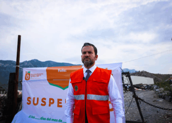 División Ambiental suspende tiradero clandestino y detiene a una persona en Santa Catarina