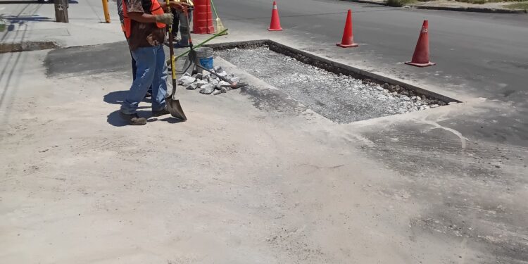 Rehabilita Gobierno del Estado vialidades de Nuevo Laredo